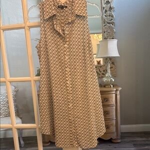 Boho Chic Sleeveless Size S